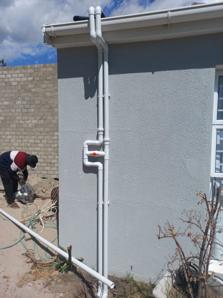 Pool plumbing repair as part of leak detection work
