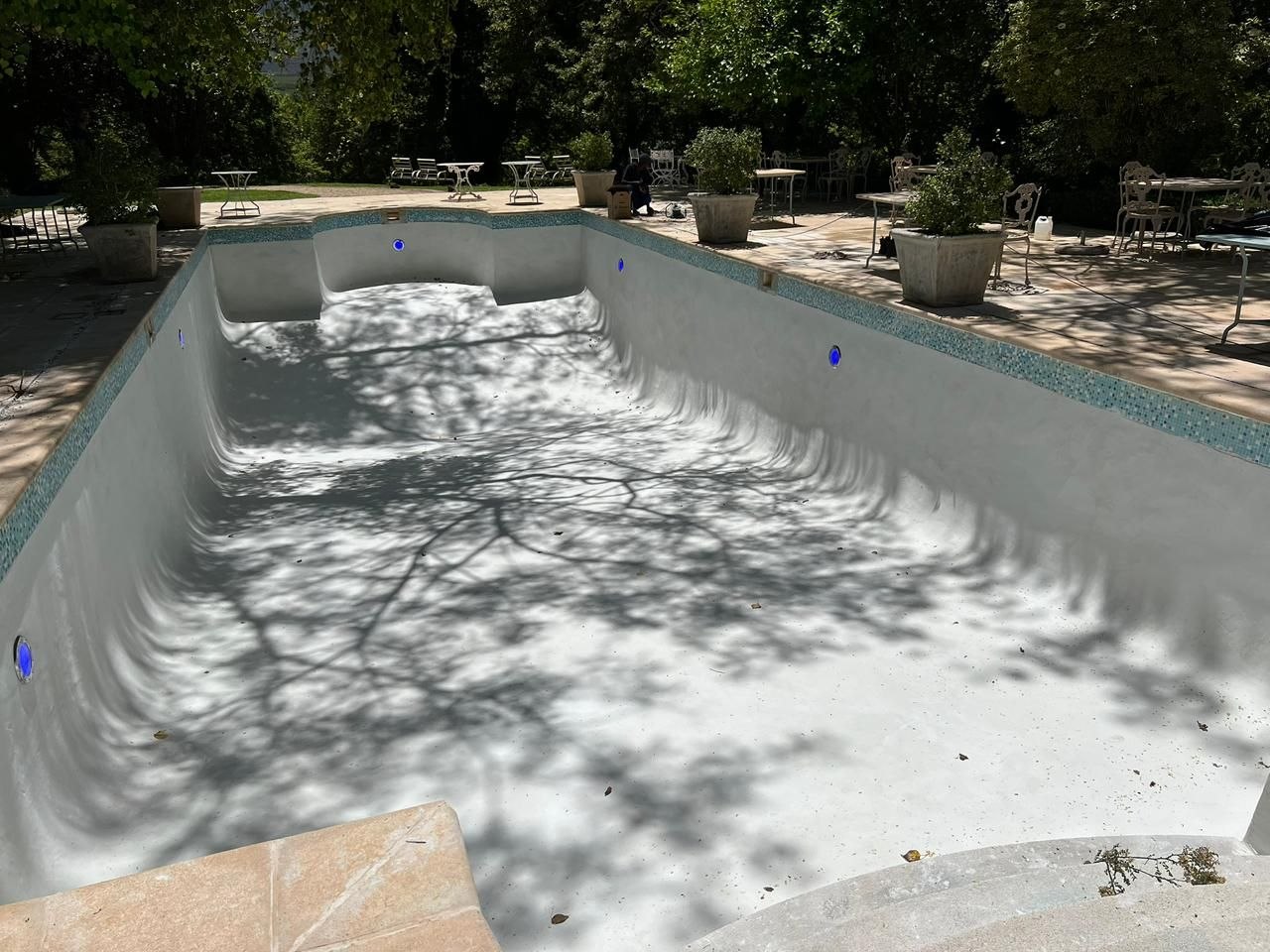 Marbelite pool after resurfacing Cape Town